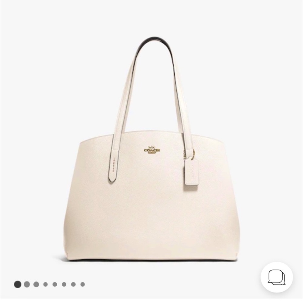 Coach Charlie Carryall 40 Purse Like New!